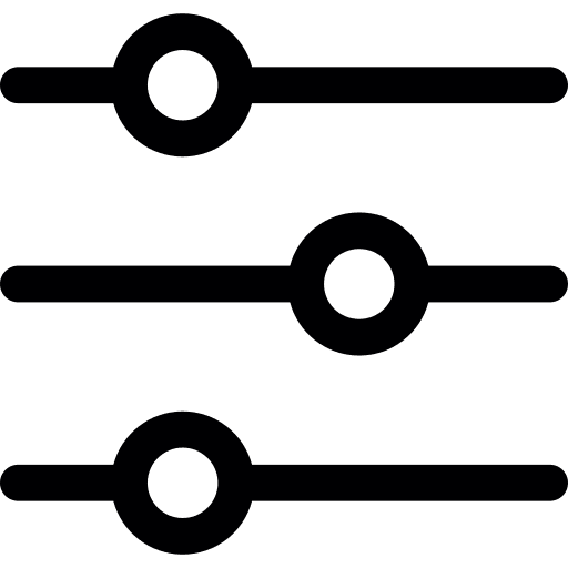 Settings setup interface battery level icon