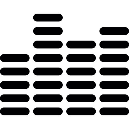 Volume bars volume control shapes volume bars icon