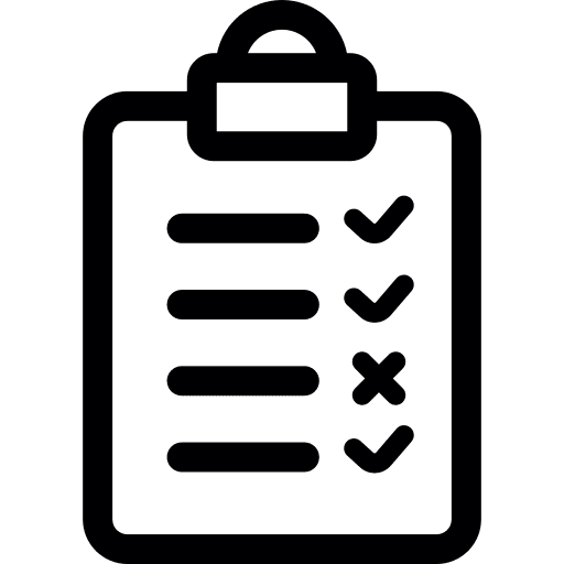 Clipboard clipboards checking notepad icon