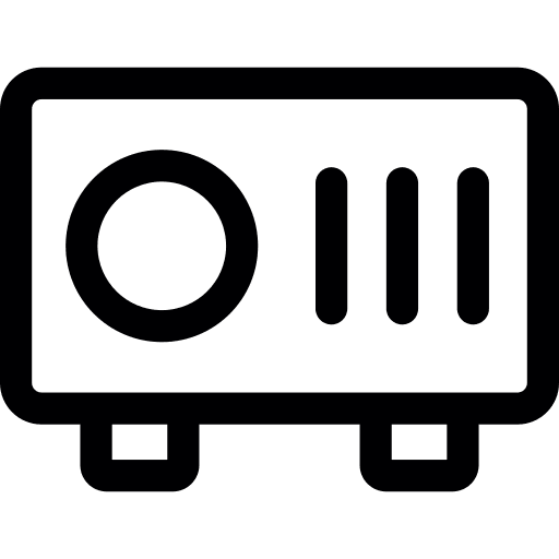 Projector presentation projectors technology icon
