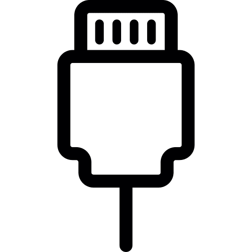 Usb connector connector port connection icon