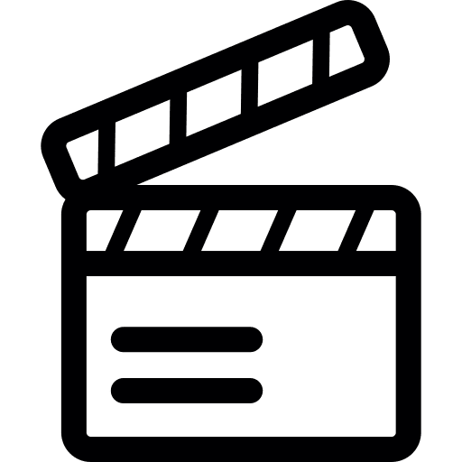 Film clapper movies other film clapper icon