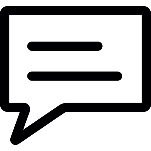 Note message chat note icon