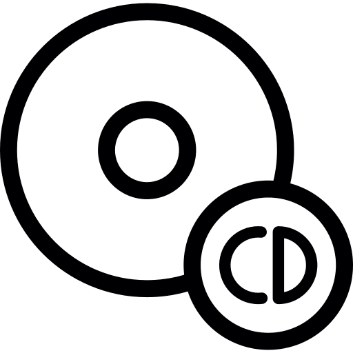 Cds cds recording cd player icon