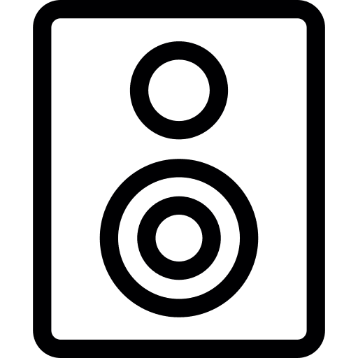 Speaker box volume control volume musical icon