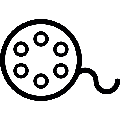 Video video movie film strip icon
