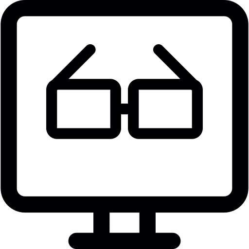 3d television televisions tv screen tv monitor icon