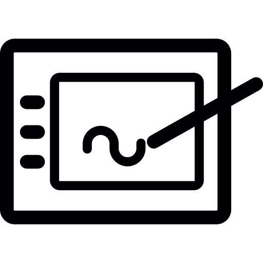 Drawing tablet ipads technology ipad icon