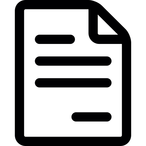 Letter letter file document icon