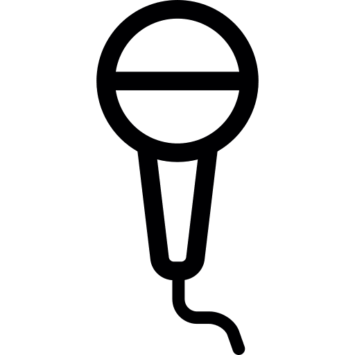 Mic microphones technology mic icon