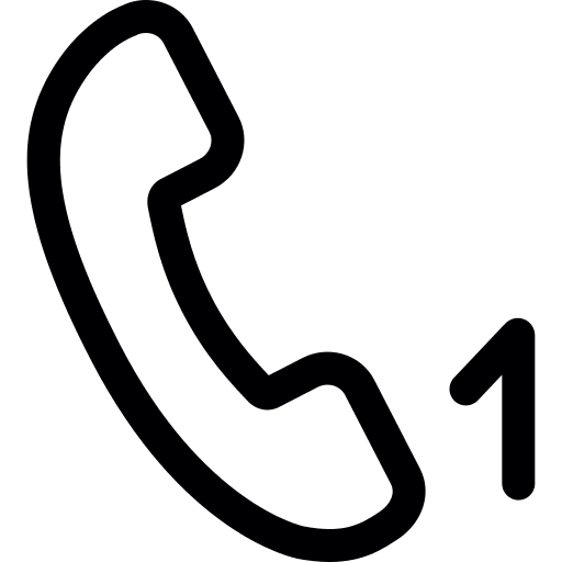 Telephone phones phone receiver technology icon