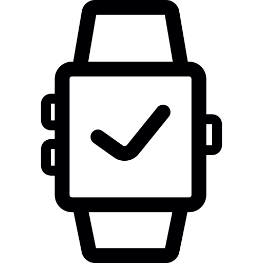 Watch clocks other check mark icon