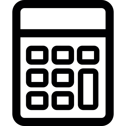 Calculator technology maths mathematical icon