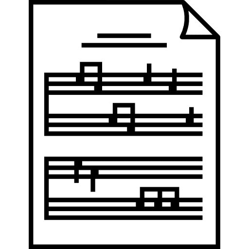 Score musical music music note icon