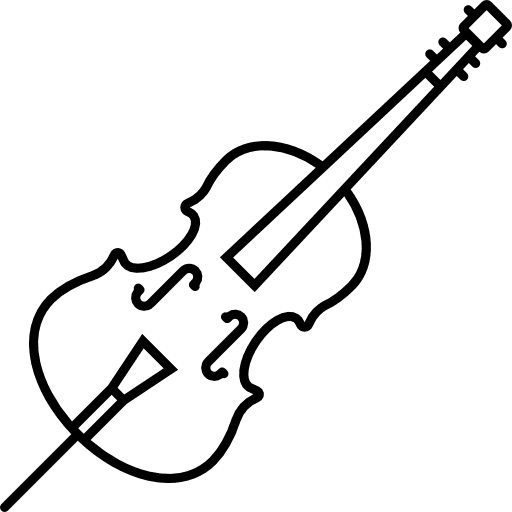 Violoncello string instrument classical folk icon