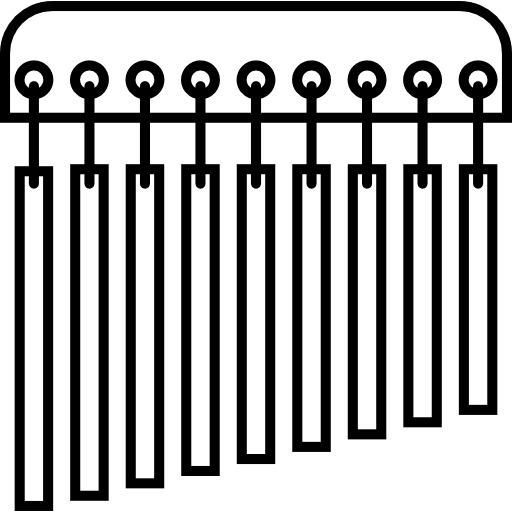 Chimes musical instrument percussion instrument music icon Chimes musical instrument percussion instrument music icon