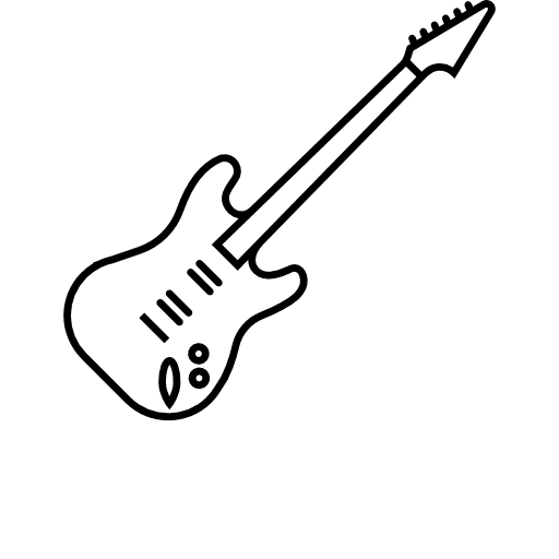 Electric guitar music musical instrument string instrument icon Electric guitar music musical instrument string instrument icon