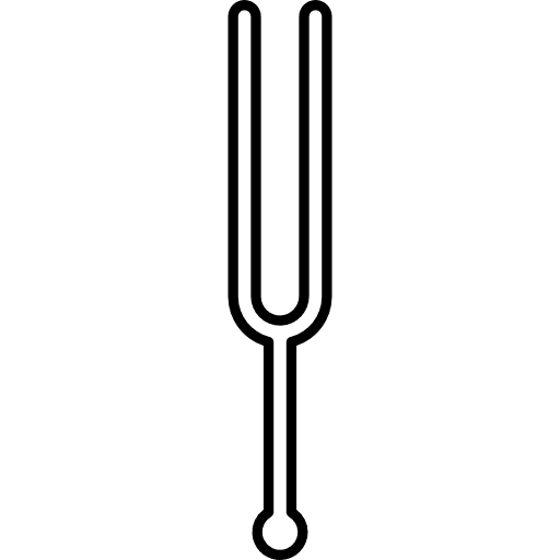 Fork tool tune music icon Fork tool tune music icon