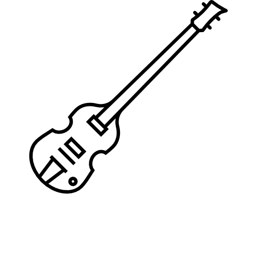 Höfner 500/1 bass guitar string instrument rythm musical instrument icon Höfner 500/1 bass guitar string instrument rythm musical instrument icon