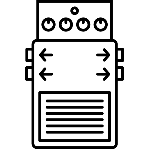 Pedal for guitar effects music electric guitar icon