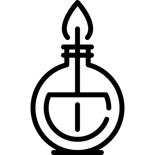 Alcohol burner burn burner burning icon