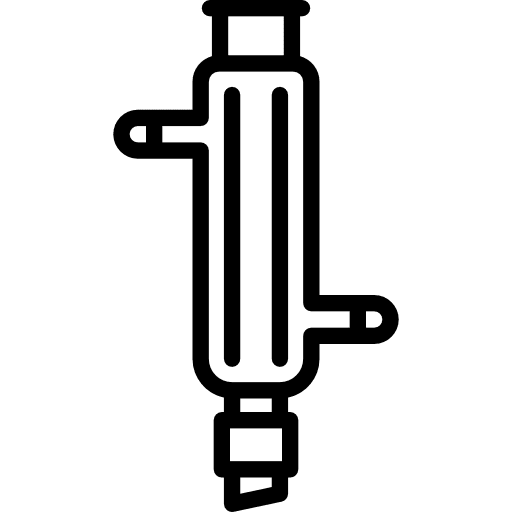 Condenser science tool laboratory icon