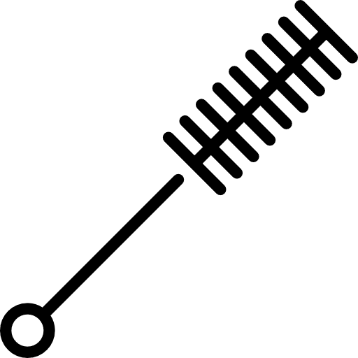 Test tube brush tool chemistry laboratory icon