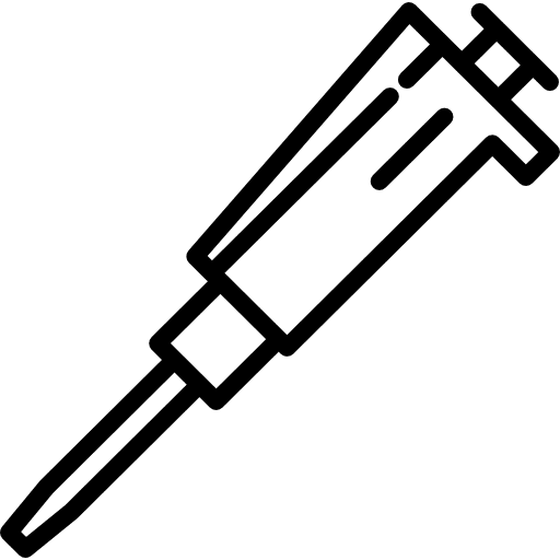 Plunger tool lab science icon