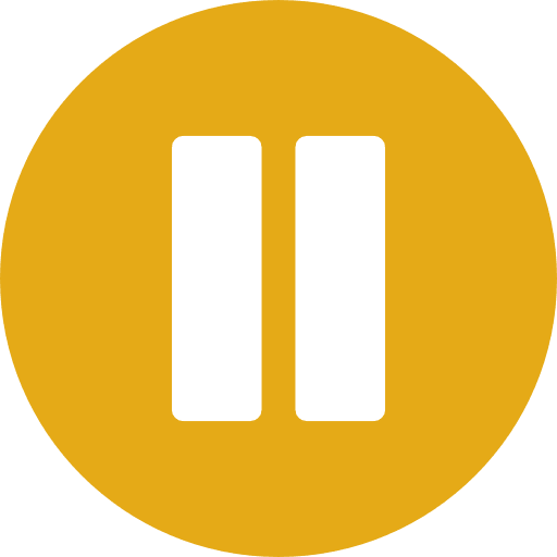 Pause signs paused pause icon