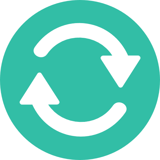 Refresh direction multimedia option ongoing icon