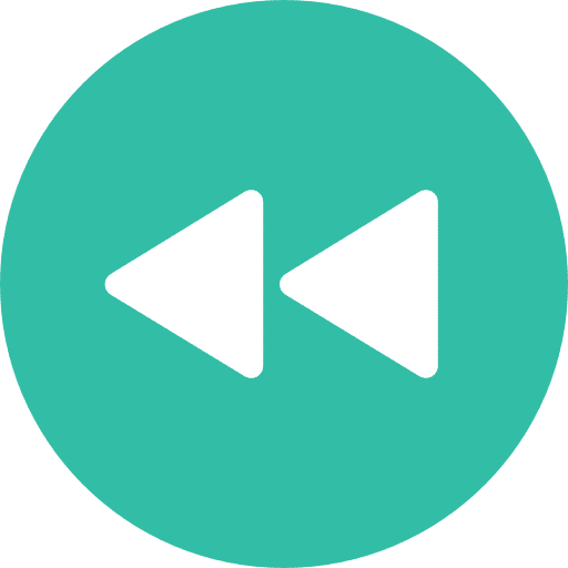 Rewind interface orientation rewind icon