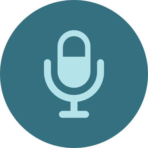 Microphone sound technology radio icon