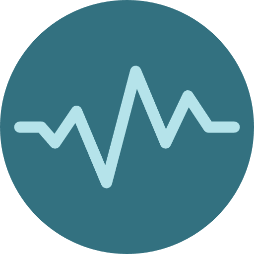 Sound waves ui sound waves multimedia icon