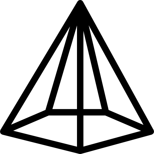 Cone graphic design interface shapes icon