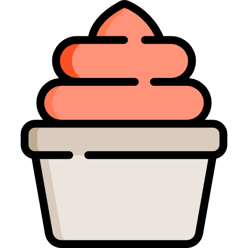 Ice cream summertime food and restaurant ice cream icon