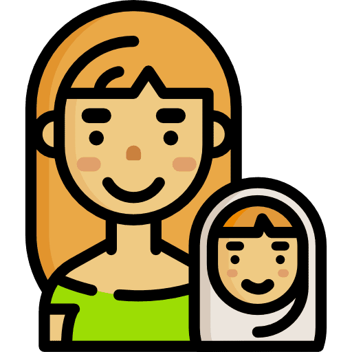 Motherhood woman baby mother icon Motherhood woman baby mother icon
