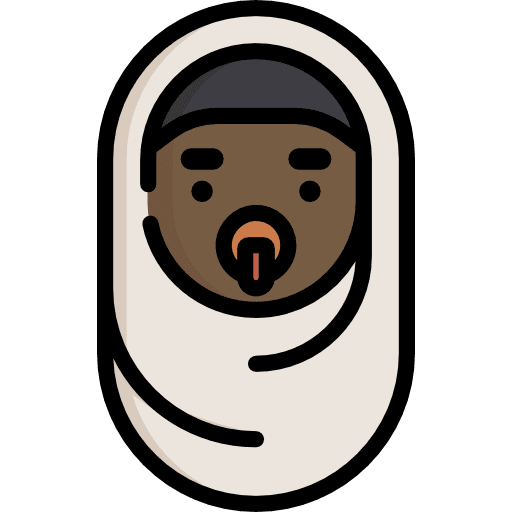 Newborn motherhood human people icon Newborn motherhood human people icon