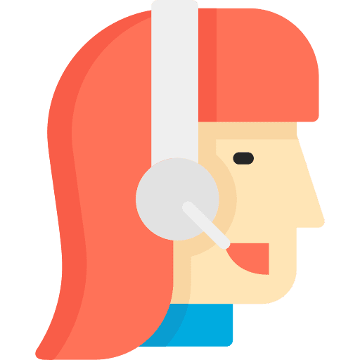 Customer service marketing people professions and jobs icon