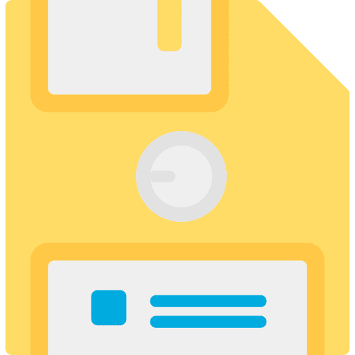 Diskette electronics floppy disk interface icon
