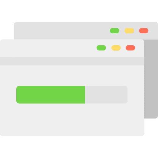 Downloading internet downloading seo and web icon