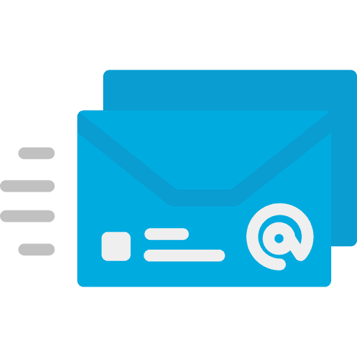 Email envelopes email communications icon