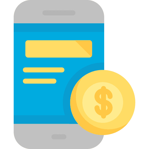 Smartphone cellphone communications mobile phone icon