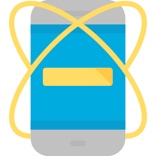 Smartphone touch screen smartphone mobile phone icon