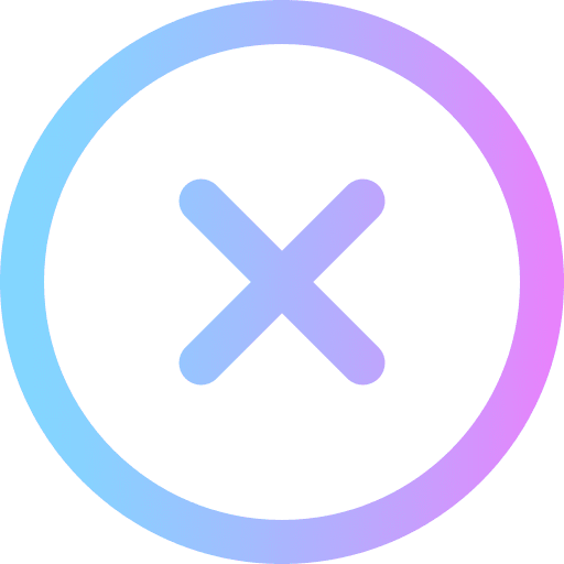 Error cross close cross mark icon