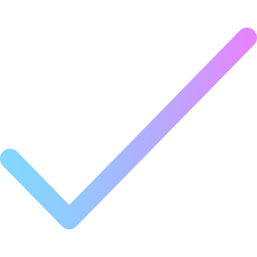 Check mark v interface icon