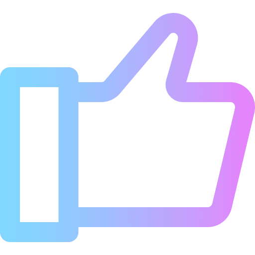 Like gestures hands and gestures finger icon