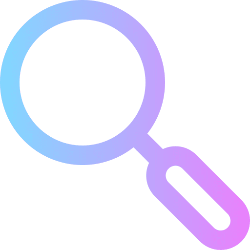 Search search detective magnifying glass icon