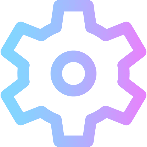 Settings ui tools and utensils gear icon