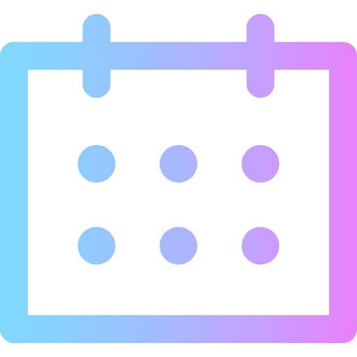Calendar date interface administration icon