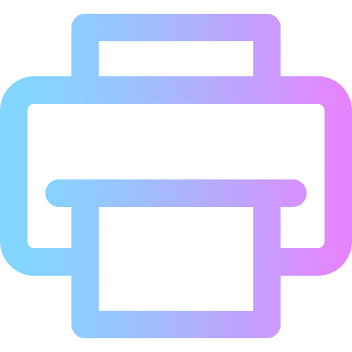 Print paper printing printer icon